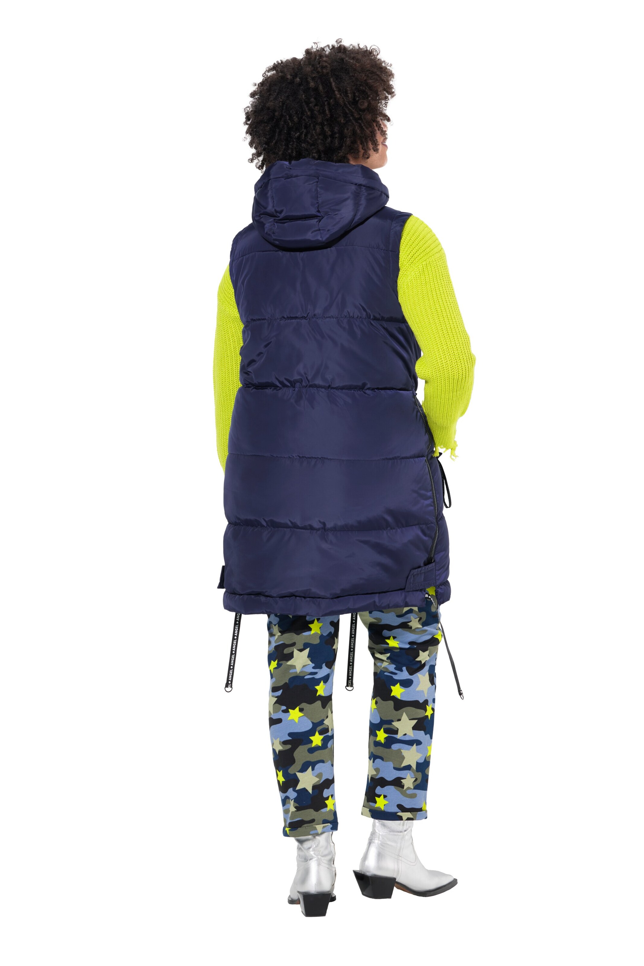 Angel of Style Vest in Blue