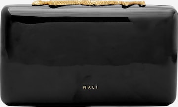 NALì Clutch 'MOLLY' in Schwarz: Vorderseite