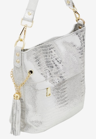 FELIPA Schultertasche in Silber