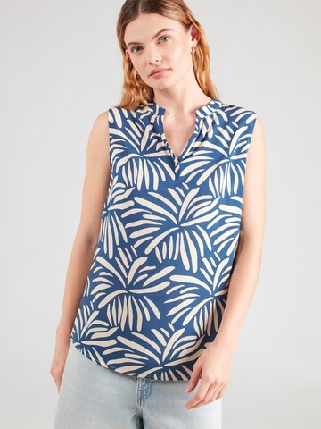 Chemisier 'Iv44anka' ZABAIONE en bleu : devant