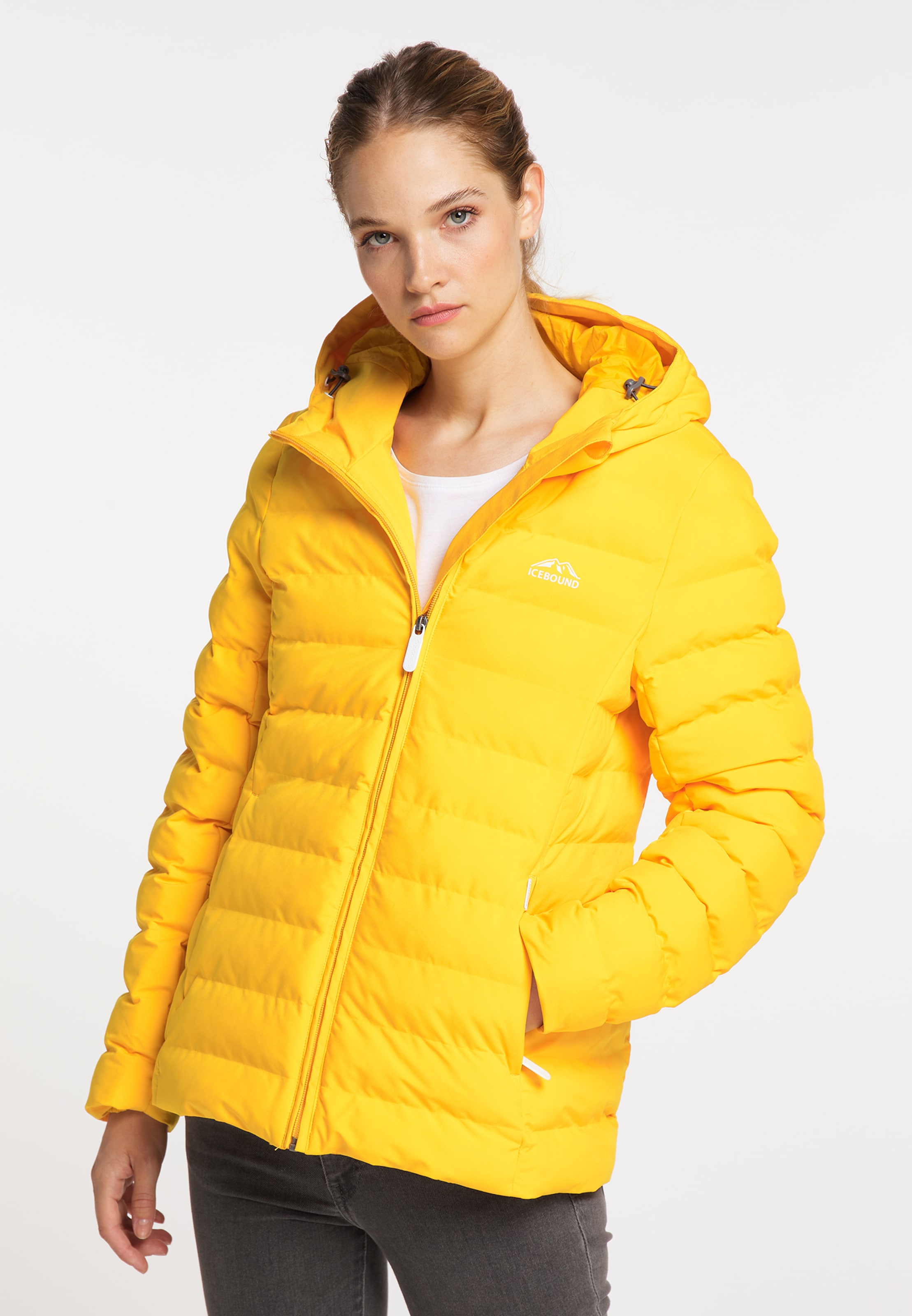 Frauen Jacken ICEBOUND Jacke in Gelb - JJ93781 Frauen Jacken ICEBOUND Jacke in Gelb - JJ93781