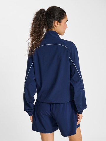 Hummel Sports sweat jacket 'Pulse' in Blue