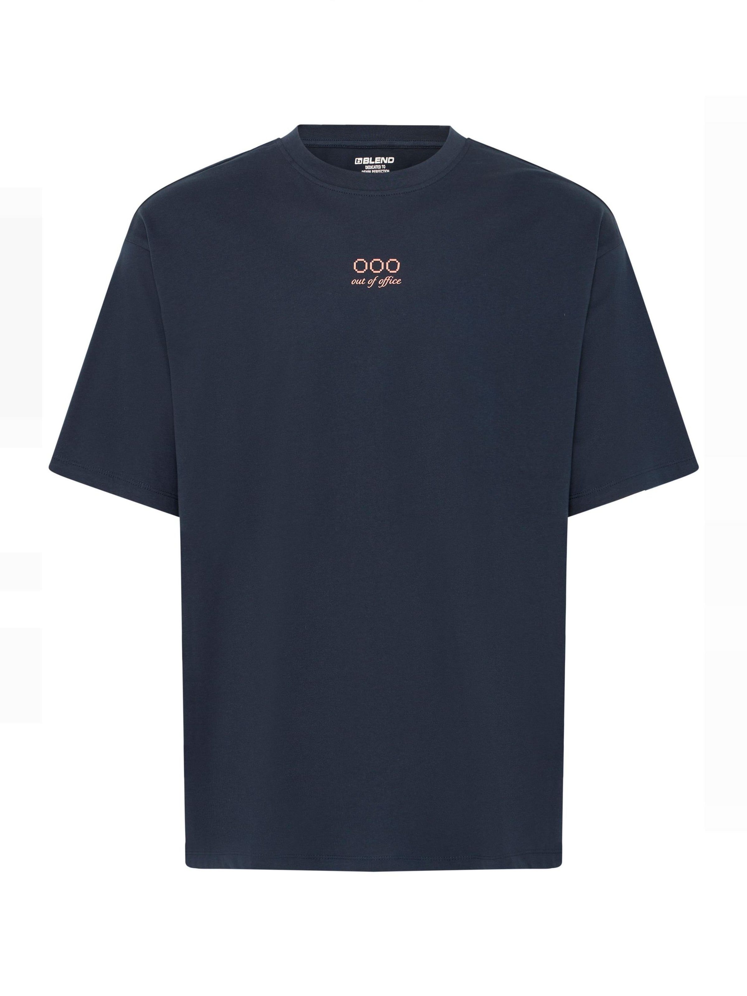 BLEND Shirt ' BHKyle Backprint ' in Dark blue, Item view