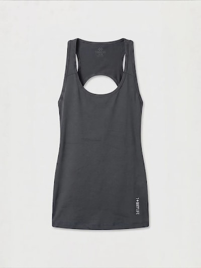 Tommy Life Sporttop 'Aktive Oberteile' in S in de kleur Antraciet, Productweergave