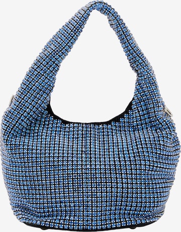 FELIPA - Bolso de mano en azul: frente