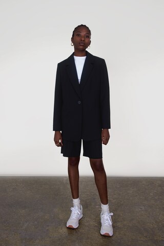 Blazer 'Flossy' Aligne en noir : devant