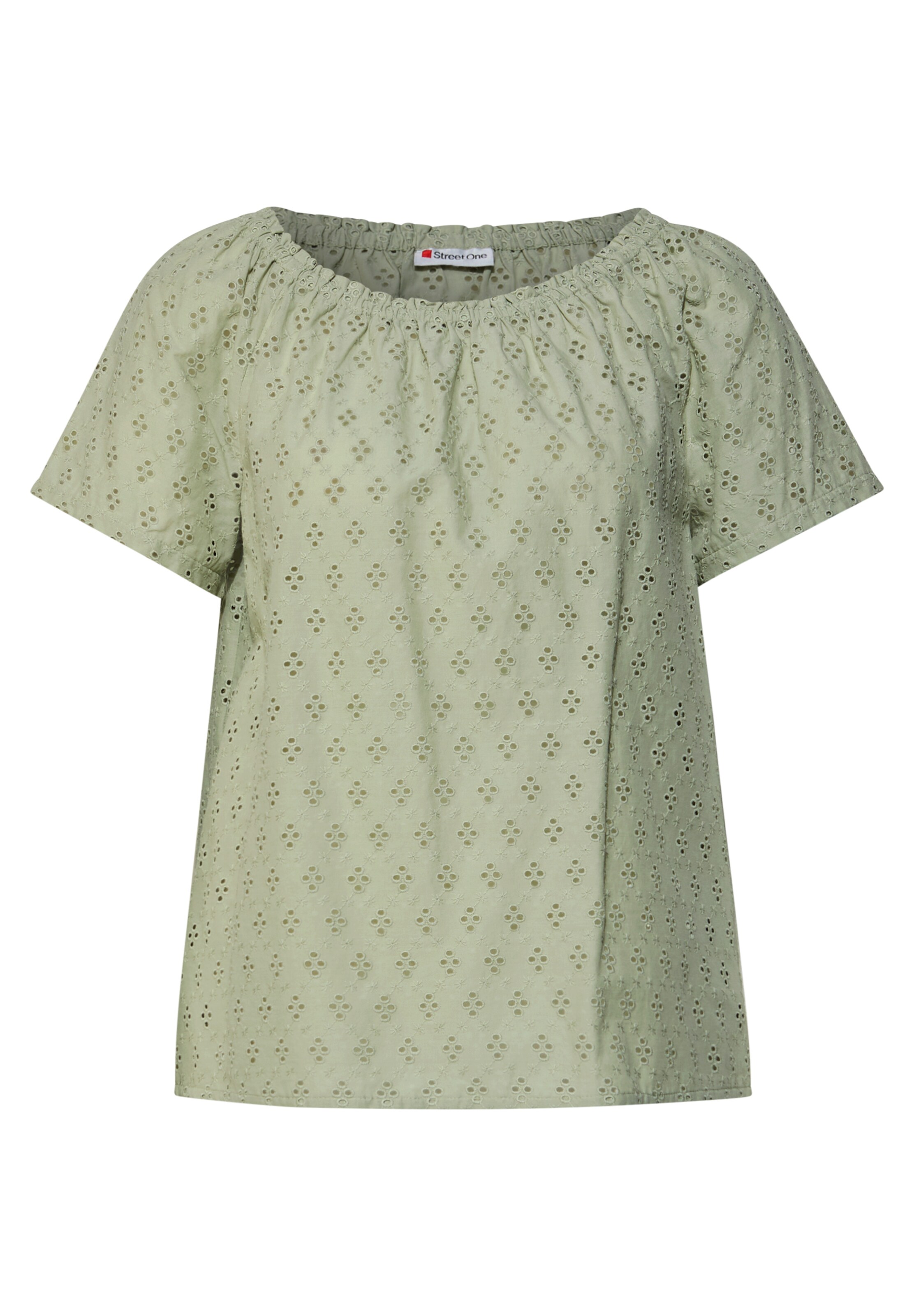 STREET ONE Bluse in Grün: Vorderseite