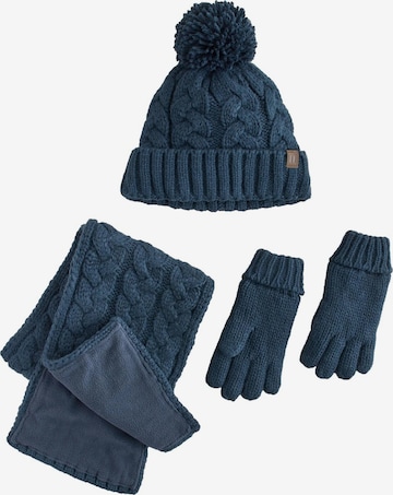 Set Next en bleu : devant