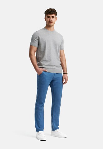 INDICODE JEANS Regular Broek in Blauw