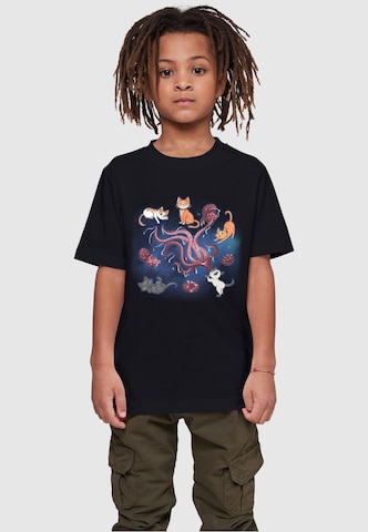 T-Shirt 'The Marvels - Flerkittens Space' ABSOLUTE CULT en noir : devant