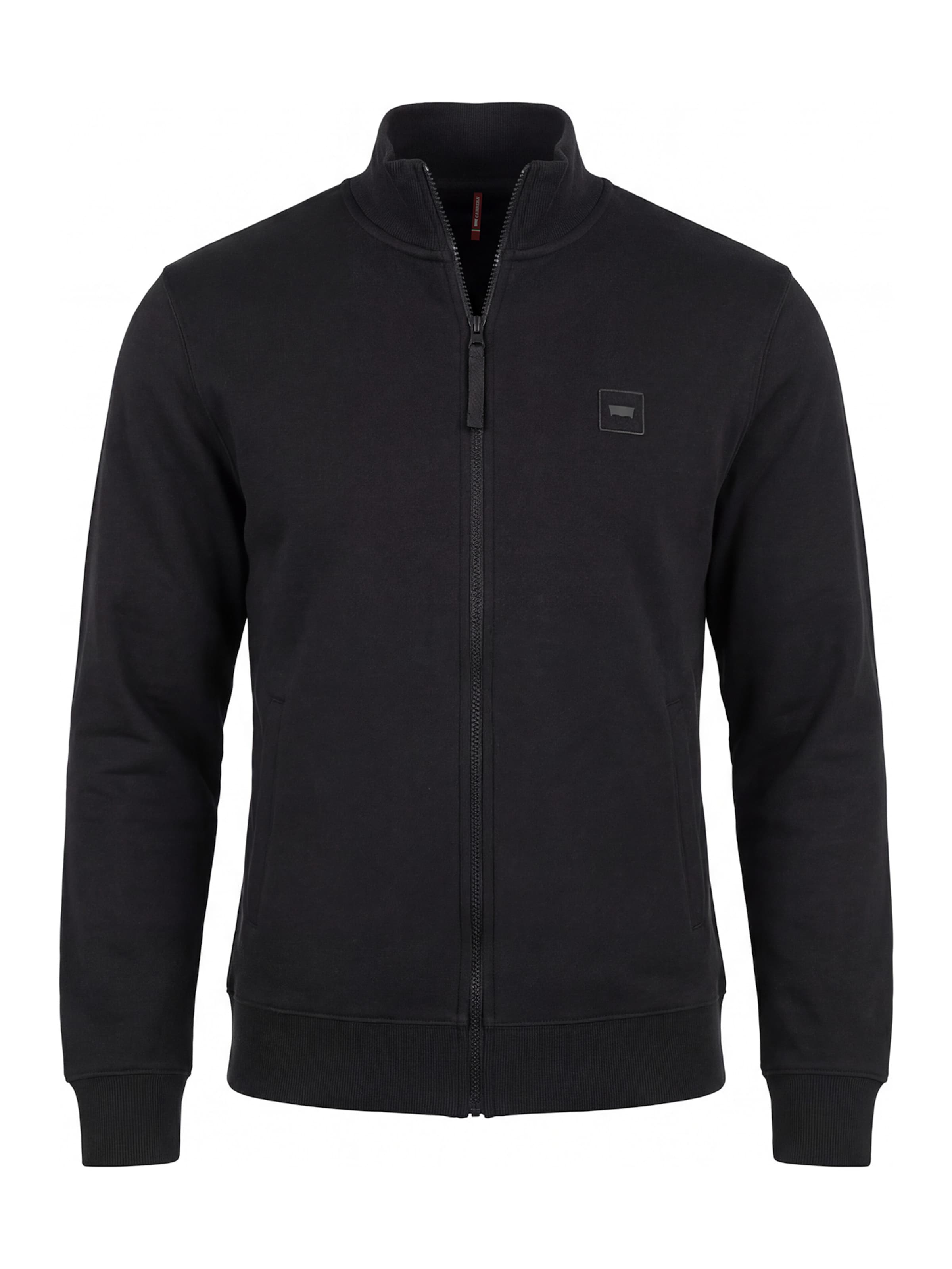 Carrera Jeans Sweatshirt 'Full Zip'‌‌‌‌‌‌‌ in Schwarz: Vorderseite