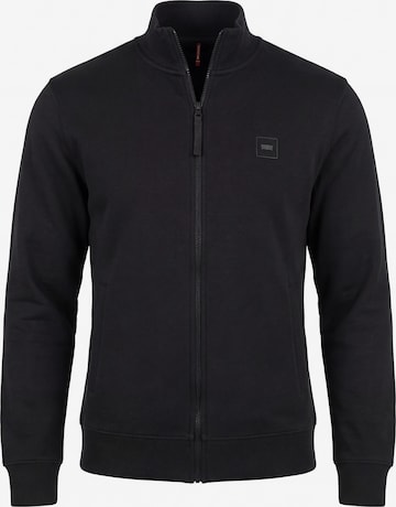 Carrera Jeans Sweatshirt 'Full Zip' in Schwarz: Vorderseite
