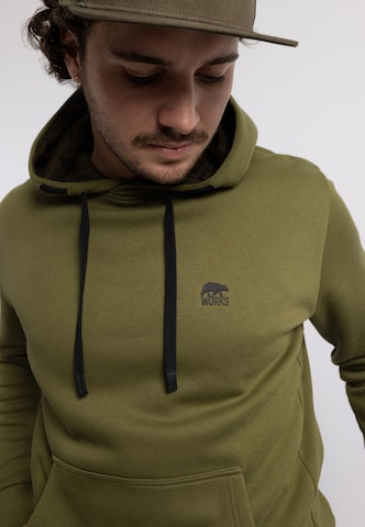 FORSBERG Sweatshirt in Green