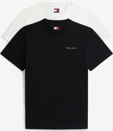 T-Shirt Tommy Jeans en noir : devant