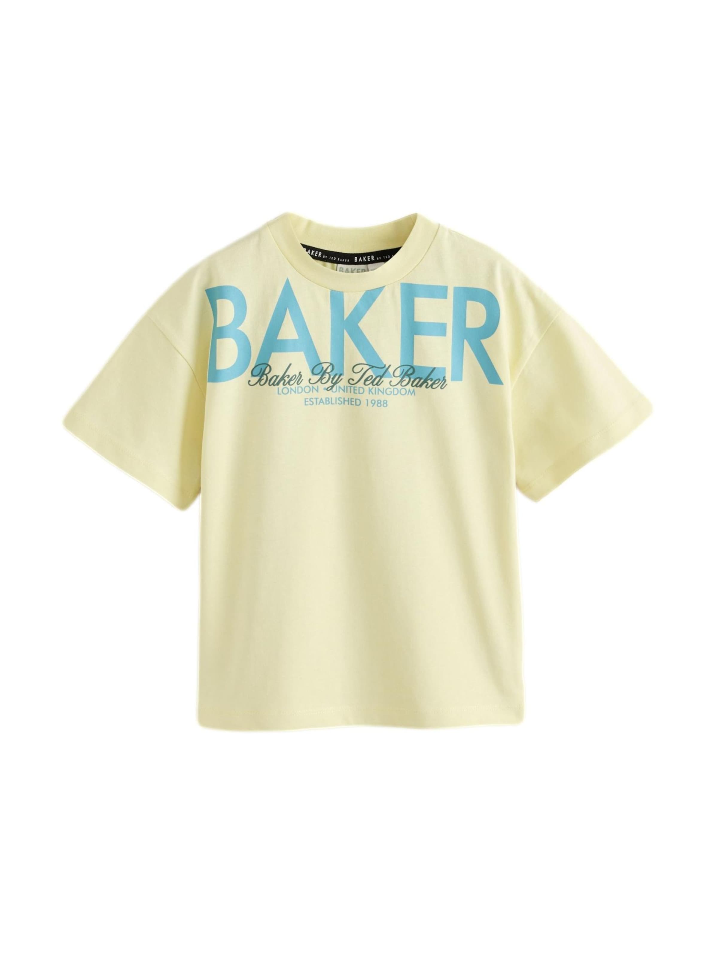 Baker by Ted Baker Shirt in Geel: voorkant