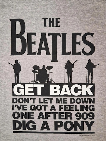 The Beatles Koszulka 'Beatles – Get Back  T-Shirt' w kolorze szary
