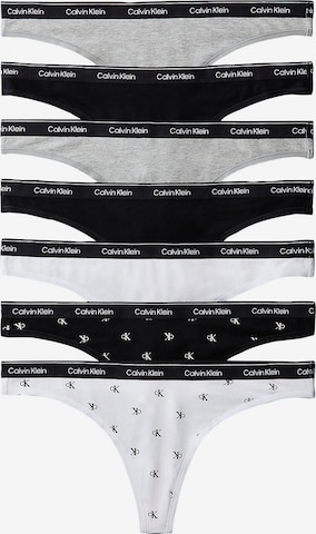 Calvin Klein UnderwearTanga gaćice - siva boja: prednji dio