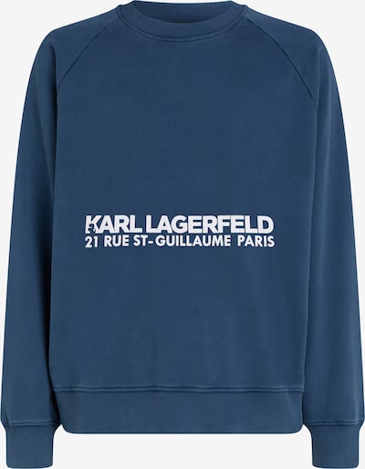 Karl Lagerfeld Collegepaita värissä petrooli / valkoinen, Tuotenäkymä