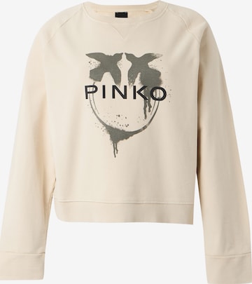 Felpa 'NEVES' di PINKO in beige: frontale