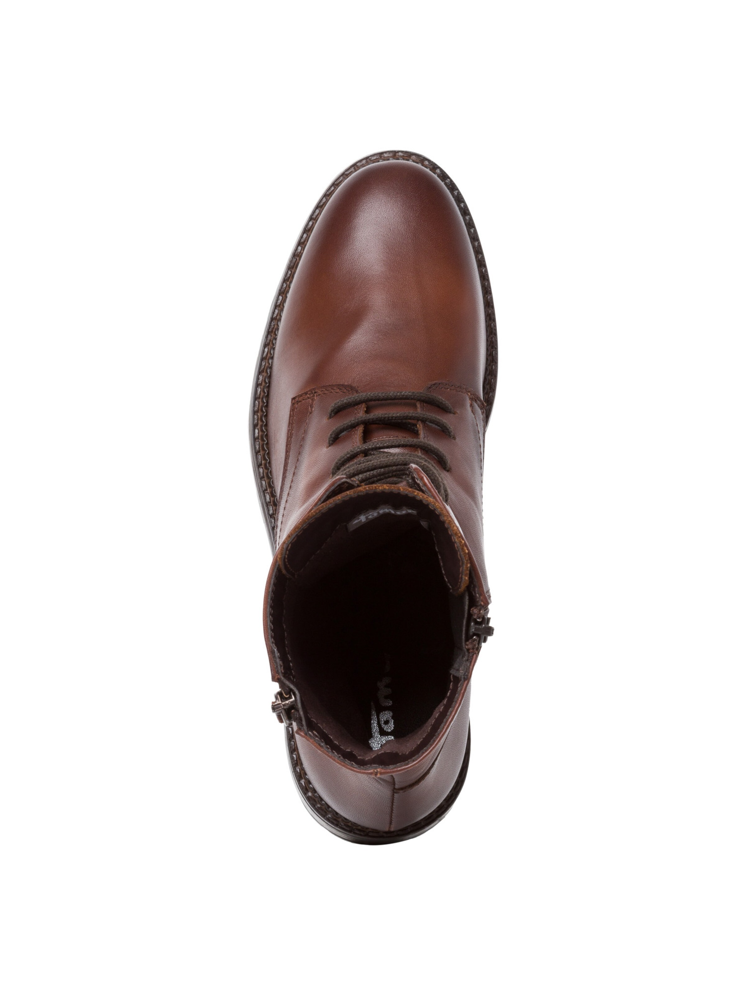 Stivaletto stringato di Tamaris in marrone
