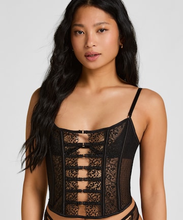 Hunkemöller Corsage 'Kristina' in Black: front