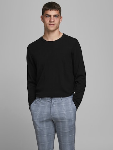 Coupe regular Pull-over 'Mark' JACK & JONES en noir : devant