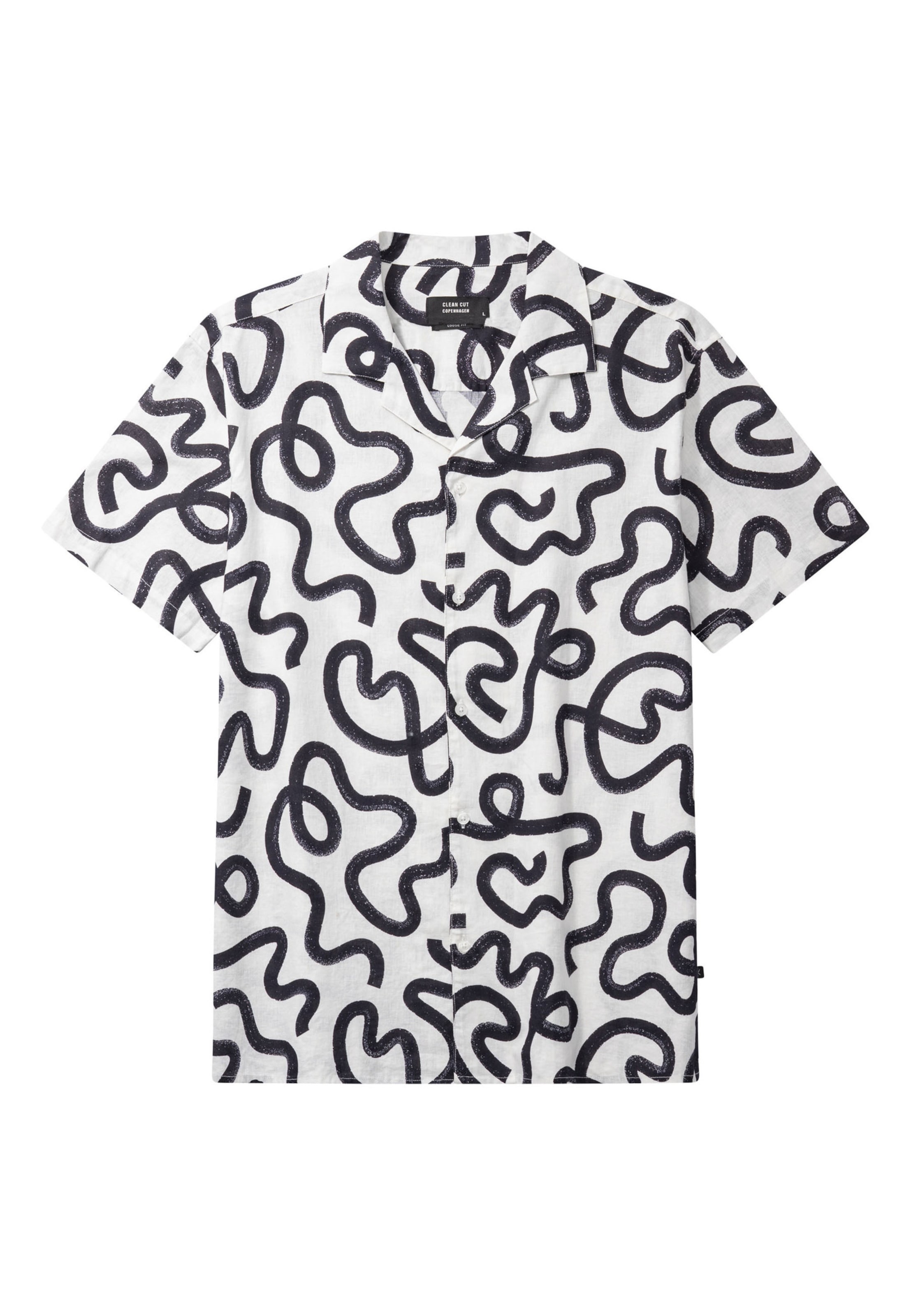 Clean Cut Copenhagen Regular fit Overhemd 'Cleave' in Wit: voorkant