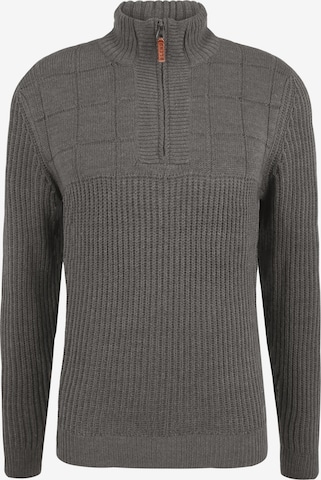 BLEND Sweater 'Ostuta' in Grey: front