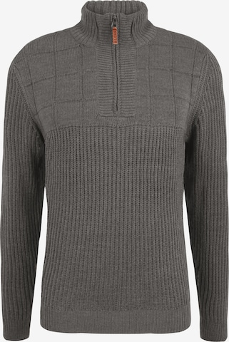 BLEND - Pullover 'Ostuta' em cinzento: frente
