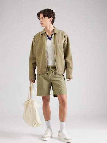 JACK & JONES Regular Byxa 'JPSTJAIDEN DREW' i grön