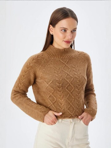 MixRay Pullover 'Pullover'‌‌‌‌‌ in Beige