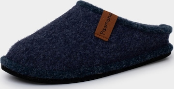 Pisamonas - Zapatillas de casa en azul: frente