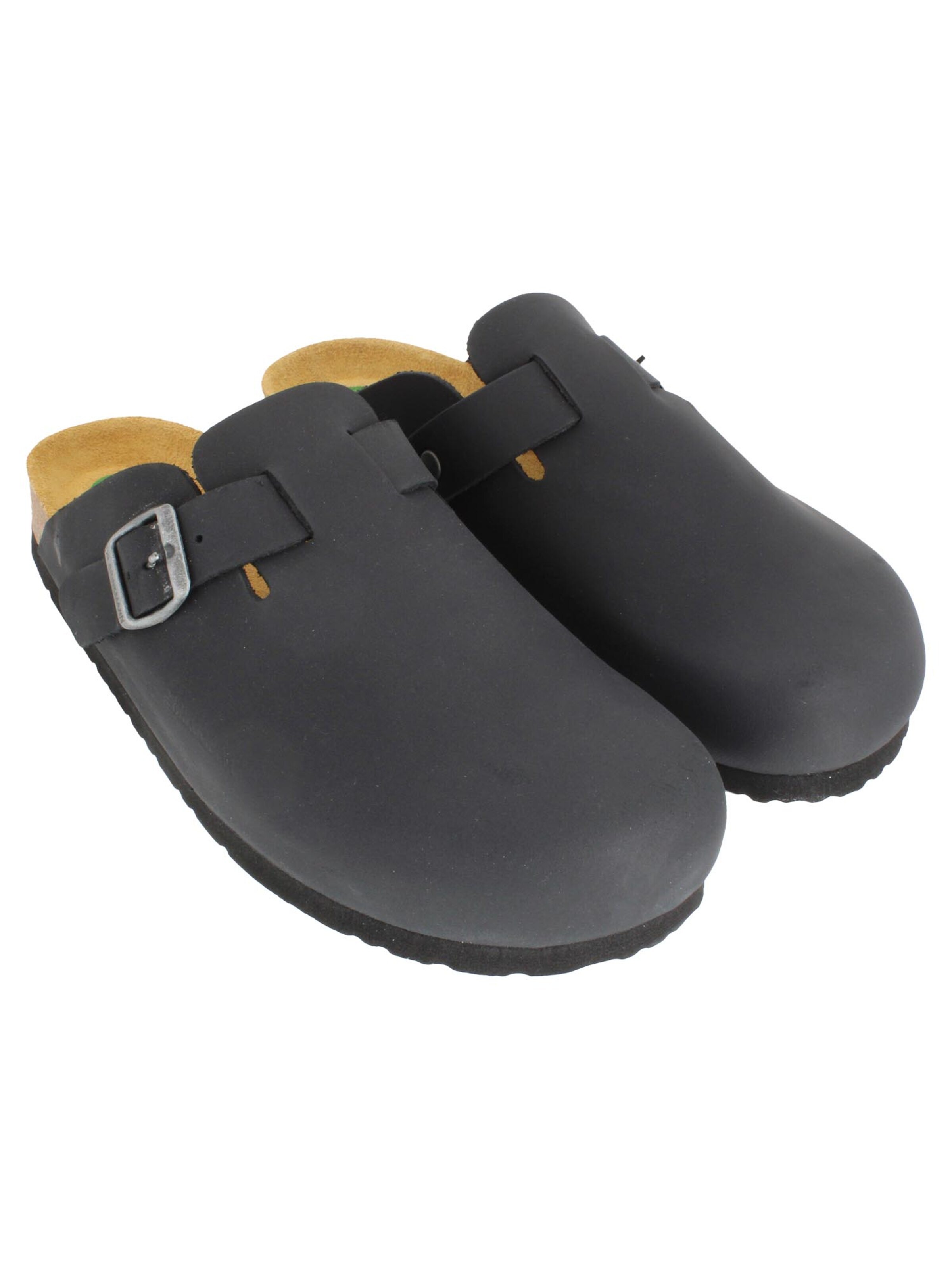 DR. BRINKMANN Clogs 'Nerpio' in Zwart