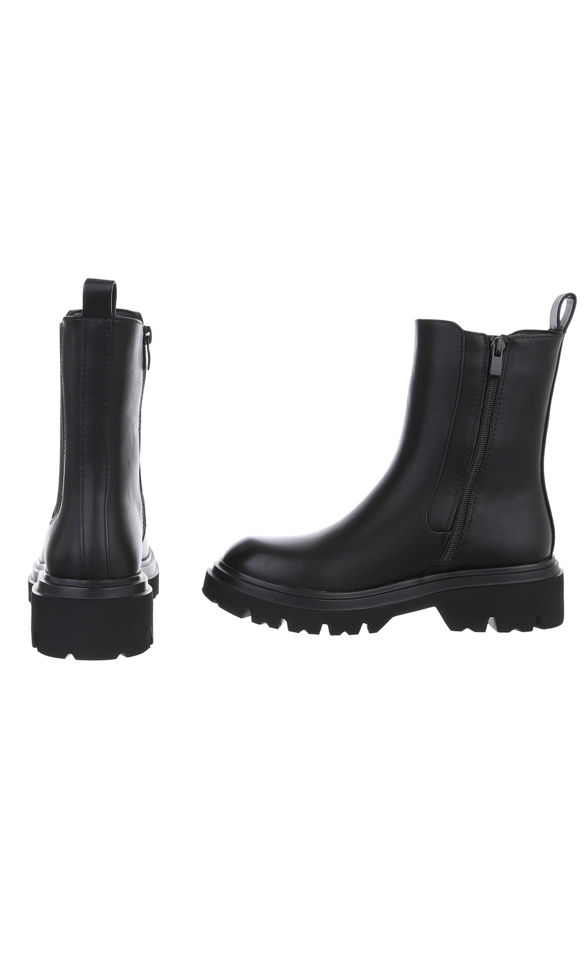 Ital-Design Chelsea Boots in Black
