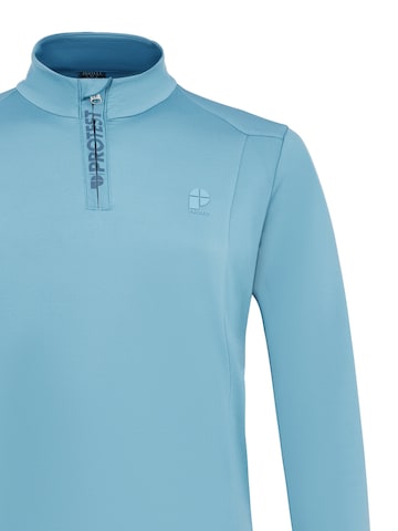 PROTEST Sportsweatshirt 'REWILL' in Blau