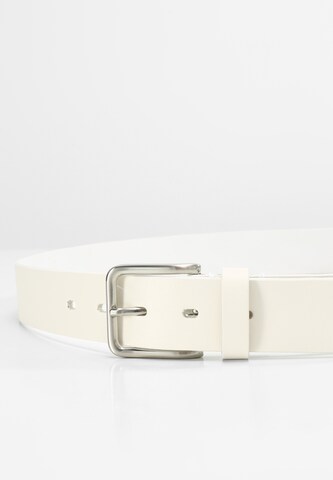 Lloyd Men's Belts Ledergürtel in Weiß