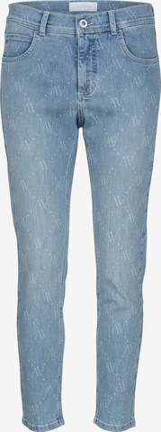 Angels Slimfit 7/8 Jeans in Blau: predná strana