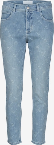 Angels Slimfit 7/8 Jeans in Blau: predná strana