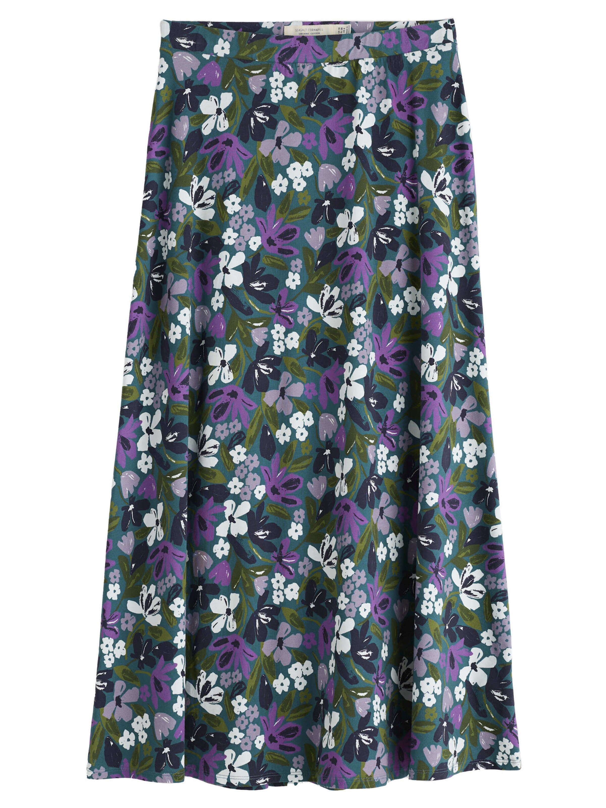 Seasalt Cornwall Rok 'Rose' in Blauw: voorkant