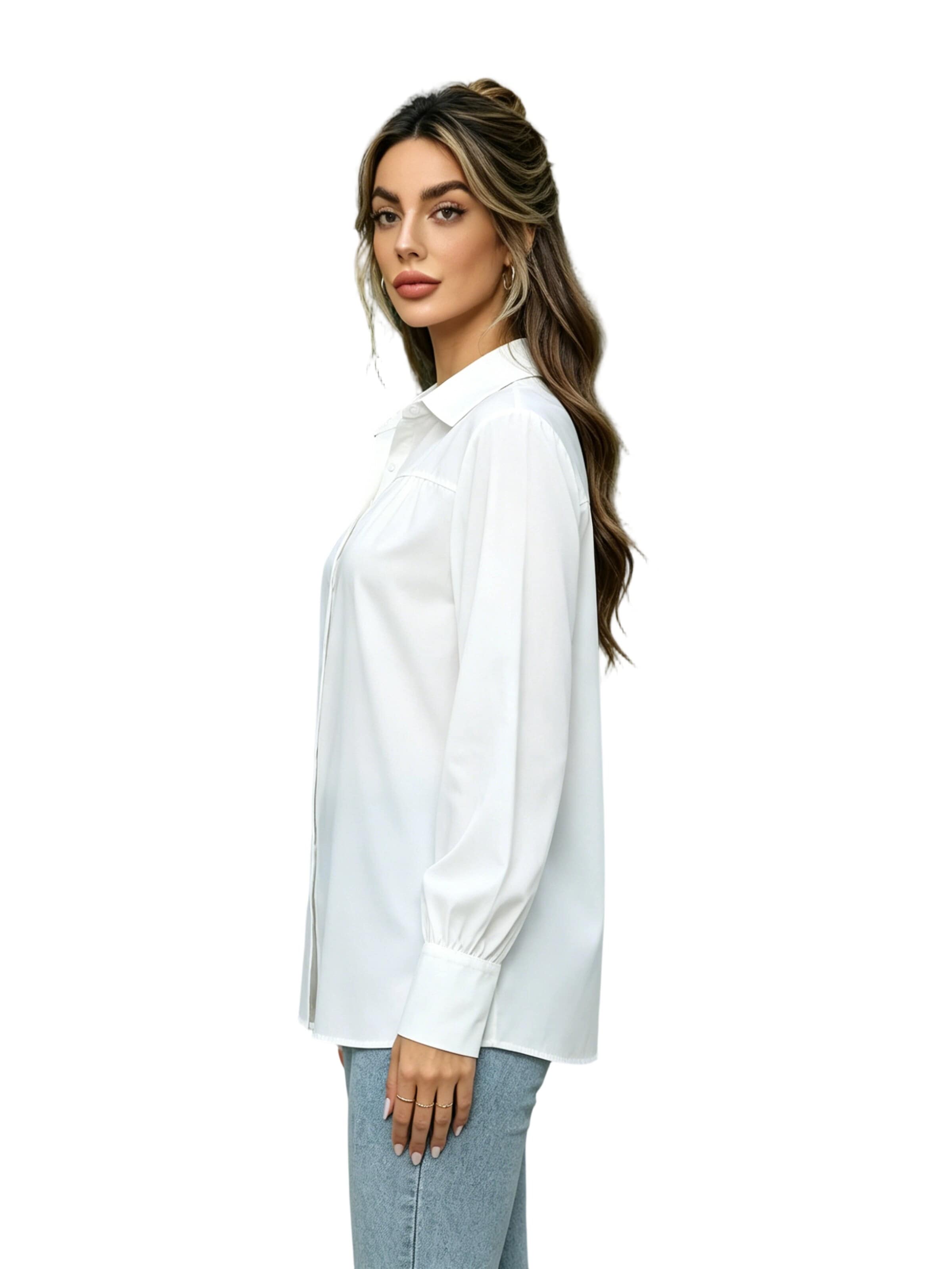 Yesfashion Bluse‌‌‌‌‌‌‌‌‌ in Weiß