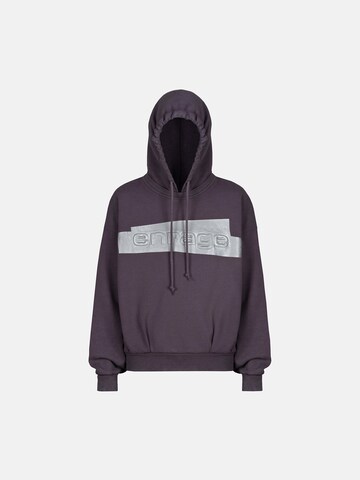 ENRAGE Sweatshirt 'TAPE' i lilla: forside