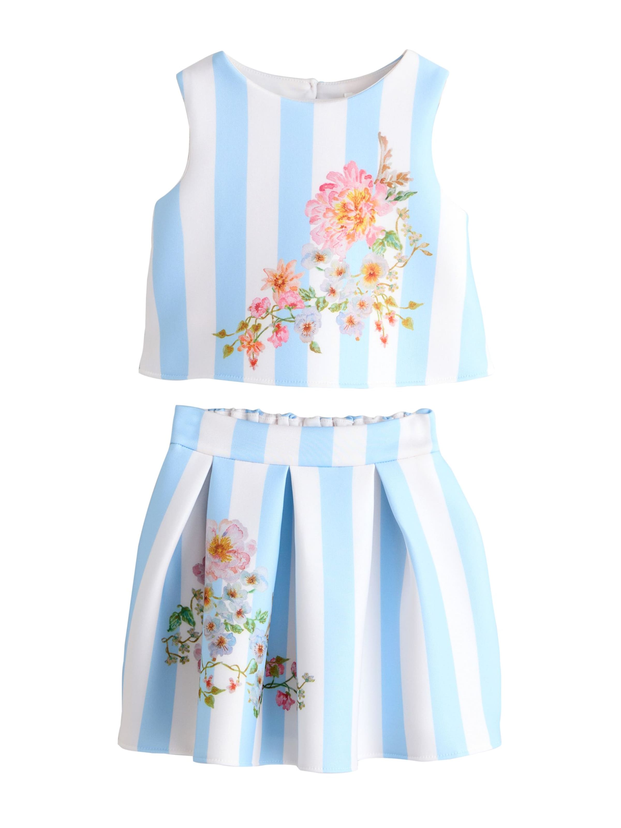 Next Комплект в синьо: отпред