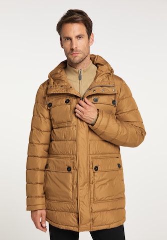 Veste d’hiver DreiMaster Klassik en beige : devant