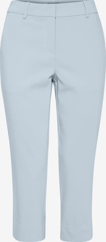 Fransa Slimfit Broek in Blauw: voorkant