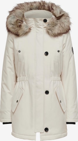 Parka invernale 'Iris' di ONLY in beige: frontale