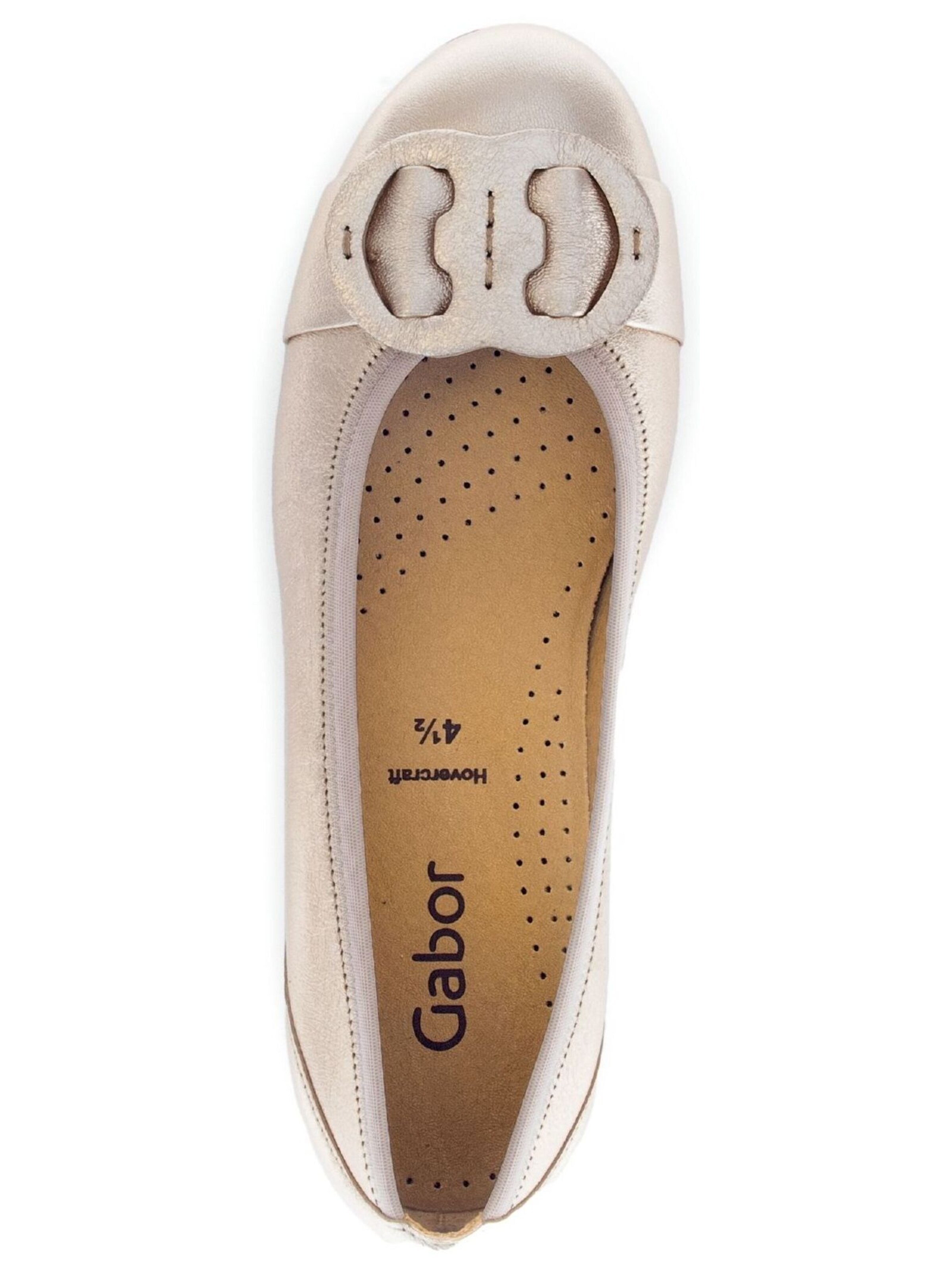 GABOR Ballerina in Goud