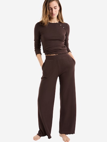 ETAM Pyjamahose 'Jovana' in Braun