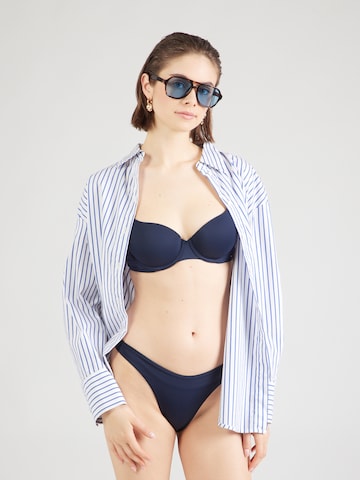 Sutien de tricou Sutien de la Tommy Hilfiger Underwear pe albastru