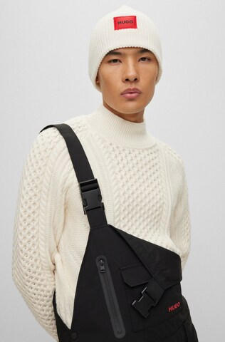 HUGO Beanie 'Saffa' in Beige