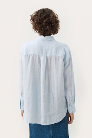 Part Two Blouse 'Nuvin' in Blue